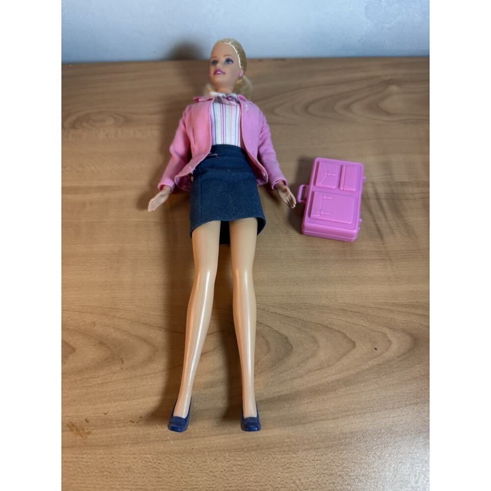 Travel Train Fun Barbie Doll Mattel 55807 2001 Loose OOB